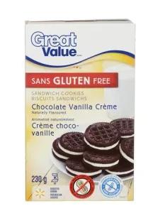 Image of Great Value Sans Gluten Free Chocolate Vanilla Crème