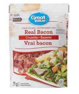 Image of Great Value Real Bacon Crumble