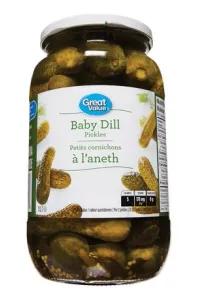Image of Great Value Baby Dill Pickles