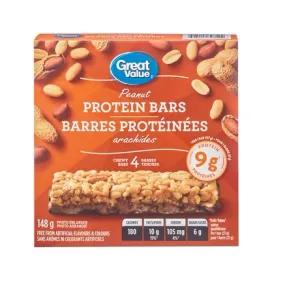 Image of Great Value Peanut Protein Bars