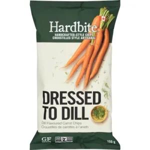 Image of Hardbite Dressed to Dill Dill Flavored Carrot Chips