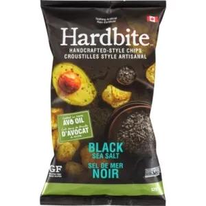 Image of Hardbite Black Sea Salt Avocado Oil Chips
