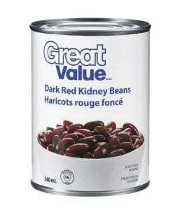 Image of Great Value Dark Red Kidney Beans