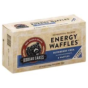 Image of Kodiak Cakes Blueberry Chia Superfood Packed Energy Frozen Waffles - 10.72oz