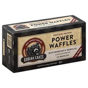 Image of Kodiak Cakes Buttermilk & Vanilla Protein Packed Frozen Power Waffles - 13.4oz