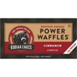 Image of Kodiak Cakes Cinnamon Power Waffles, Frozen Waffles, 10 Ct