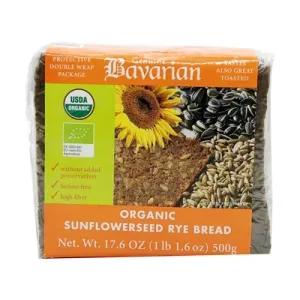 Image of Genuine Bavarian Organic Sunflowerseed Rye Bread -- 17.6 oz