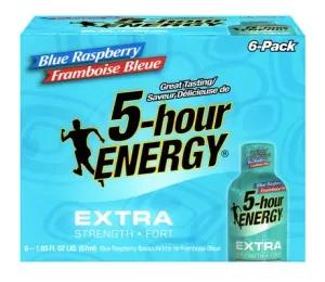 Image of 5 Hour Energy Extra Strength Blue Raspberry