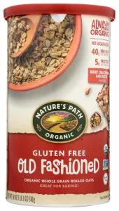 Image of Nature's Path Organic Gluten Free Old Fashioned Oats, 18 Ounce (Pack of 6)