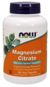 Image of Now Magnesium Citrate Nervous System Support Dietary Supplement