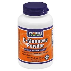 Image of NOW Foods D-Mannose Pure Powder -- 3 oz