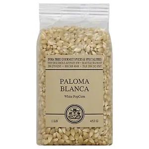Image of India Tree Gourmet Spices and Specialties Paloma Blanca White Popcorn