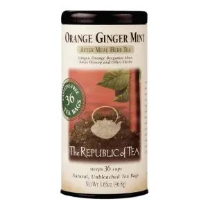 Image of The Republic Of Tea Orange Ginger Mint Herbal Tea Bags, 50 Ct