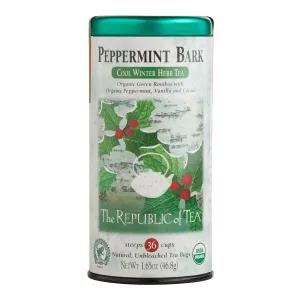 Image of The Republic Of Tea Peppermint Bark Cool Winter Herb Tea