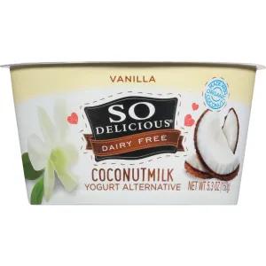 Image of So Delicious Dairy-Free CoconutMilk Vanilla Yogurt Alternative - 5.3oz