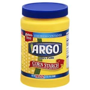 Image of Argo Corn Starch 100% Pure Stay Fresh Container - 16 Oz