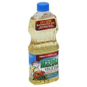 Image of Mazola Vegetable Plus Canola Oil Cholesterol Free - 40 Fl. Oz.