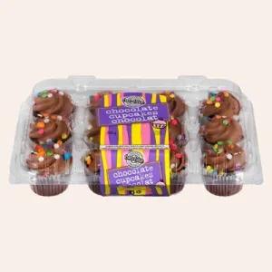 Image of two-bite® Chocolate Cupcakes 12ct