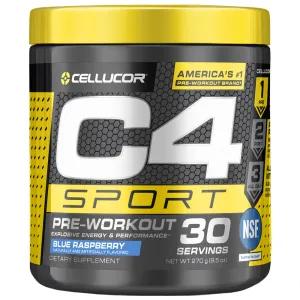 Image of Cellucor C4 Sport Pre-Workout Blue Raspberry Dietary Supplement