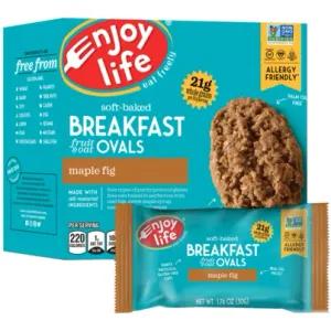 Image of Enjoy Life Oat and Fruit Breakfast Ovals Fig and Maple Flavour 5 Ovals