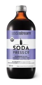 Image of SodaStream Soda Press Organic Syrup, Blueberry Lime Flavour