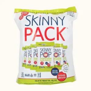 Image of SkinnyPop Popcorn, Skinny Pack, Original, 6 bags, 0.65 Oz each, Gluten-Free Popcorn, Non-GMO, No Artificial Ingredients, Healthy Snack