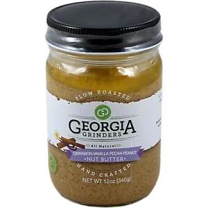 Image of Georgia Grinders All Natural Cinnamon Vanilla Pecan Peanut Nut Butter