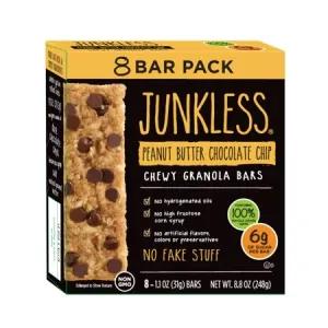 Image of PEANUT BUTTER CHOCOLATE CHIP CHEWY GRANOLA BARS, PEANUT BUTTER CHOCOLATE CHIP