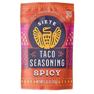 Image of Siete Taco Seasoning Spicy
