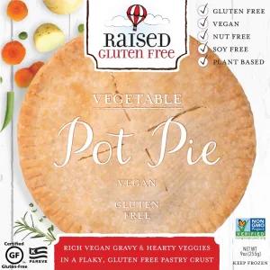 Image of Raised Gluten Free Vegetable Pot Pie 