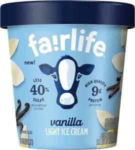 Image of Fairlife Light Vanilla Ice Cream 14 Oz