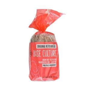 Image of Base Culture Keto Bread | Original, 100% Paleo, Gluten Free, Grain Free, Non-GMO, Dairy Free, Soy Free and Kosher | 16oz Loaf