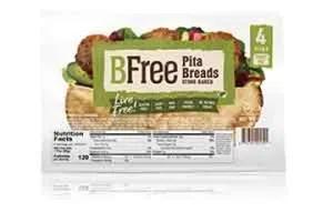 Image of BFree Wheat & Gluten Free Stone Baked Pita Breads 4 Count