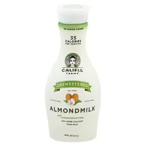 Image of Califia Farms Almondmilk Pure Soy Free Unsweetened Carrageenan Free - 48 Fl. Oz.