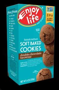 Image of Enjoy Life Double Chocolate Brownie Soft Baked Cookies, Gluten, Dairy & Nut Free