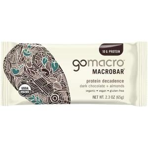 Image of GoMacro Dark Chocolate + Almonds MacroBar®