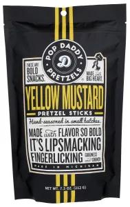 Image of Pop Daddy Pretzels Yellow Mustard Pretzels Sticks