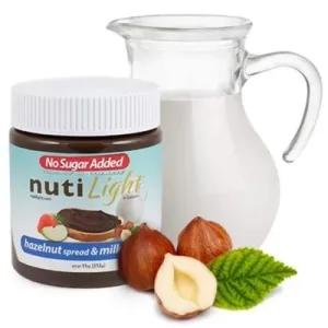 Image of Nutilight Hazelnut Spread & Milk Chocolate