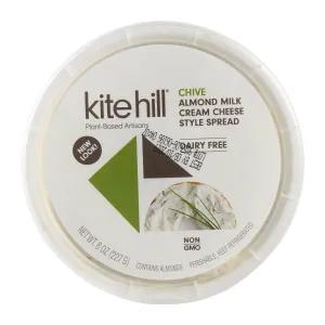Image of Kite Hill Dairy Free Almond Milk Chive Cream Cheese Style Spread