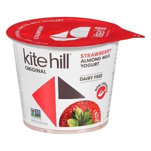 Image of Kite Hill Dairy Free Almond Milk Strawberry Yogurt, 5.3 Oz.