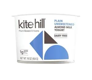 Image of Kite Hill, Yogurt Almond Milk Plain Unsweetened, 16 Ounce