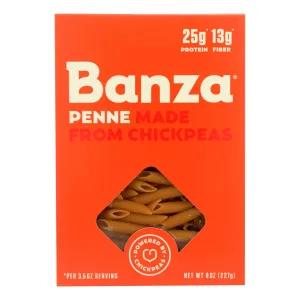 Image of Banza Chickpea Penne Pasta: High Protein & Lower Carb (6-pack) (Penne)