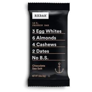 Image of RxBar - Protein Bar - Chocolate Sea Salt - Case of 12 - 1.83 oz.
