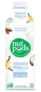 Image of Nut Pods Almond + Coconut Creamer French Vanilla