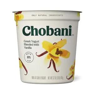 Image of Chobani® Non-fat Greek Yogurt, Vanilla Blended 32oz