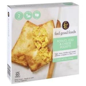 Image of POTATO, EGG & CHEESE POCKETS EGGS, SHARP CHEDDAR AND ROASTED POTATOES WRAPPED IN A FLAKY CRUST