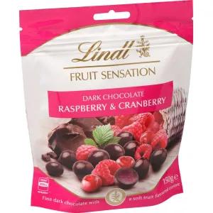 Image of Lindt Fruit Sensation Dark Chocolate Raspberry & Cranberry