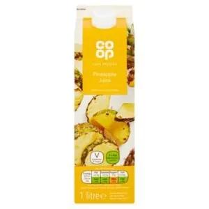 Image of Co-op 100% Pressed Pineapple Juice