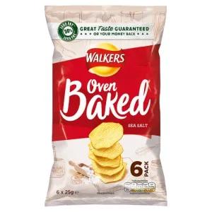 Image of Walkers Oven Baked Sea Salt Potato Snack