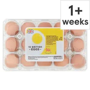 Image of Tesco 15 British Eggs